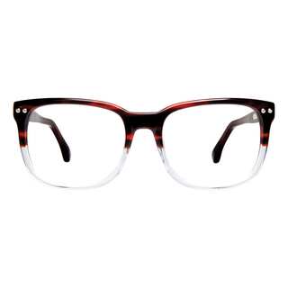 Cynthia Rowley Eyewear CR5013 No. 33 Brown Fade Rectangle Plastic Eyeglasses