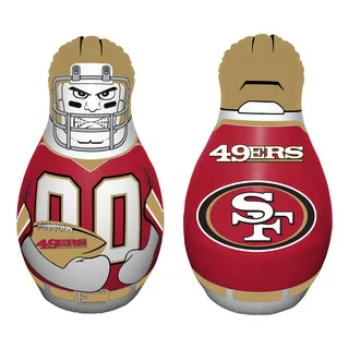 NFL San Fransisco 49ers Tackle Buddy Inflatable Punching Bag