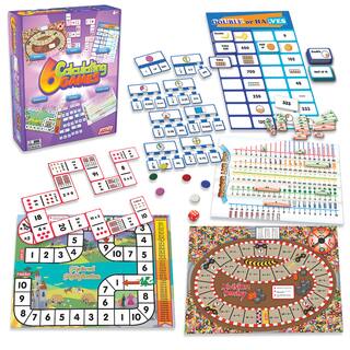 Junior Learning Calculating Games - Set of 6 Different Games