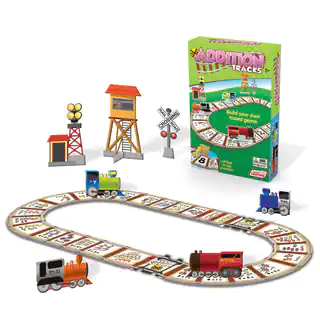 Junior Learning Addition Tracks Board Game