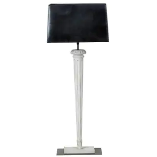 Collison Pin Wood Base Table Lamp