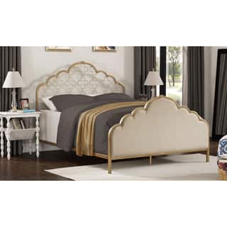 Moroccan Quatrefoil Queen Bed