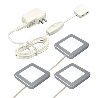 Radianz 3-Light Square Suface Mount under Cabinet LED Kit