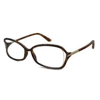 Tom Ford Women's TF5206 Rectangular Reading Glasses