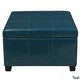 Cortez Faux Leather Storage Ottoman by Christopher Knight Home - Thumbnail 2