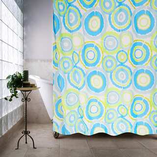 Park B. Smith Groovy Circles Watershed Shower Curtain
