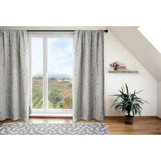 Isabella Linen Curtain Panel