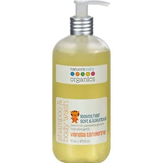 Nature's Baby Organics Vanilla Tangerine 16-ounce Shampoo & Body Wash