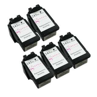 Sophia Global Remanufactured Ink Cartridge Replacement for PG-245XL (5 Black)