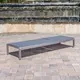 Cape Coral Outdoor Aluminum Adjustable Chaise Lounge by Christopher Knight Home - Thumbnail 3