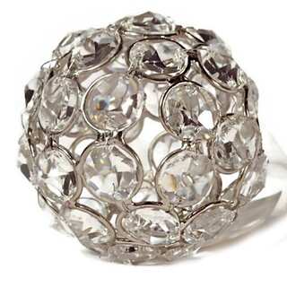 Elegance Sparkle Ornament Crystal Beaded Ball