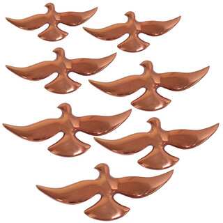 Birds in Flight 7-piece Copper Wall Art Set