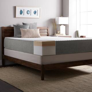 Select Luxury E.C.O. 12-inch King Size Latex and Memory Foam Mattress and Foundation Set