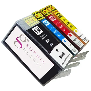 Sophia Global Compatible Ink Cartridge Replacement for HP 934XL and HP 935XL (1 Black, 1 Cyan, 1 Magenta, 1 Yellow)