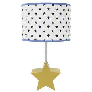 The Peanut Shell Stargazer Lamp with Shade