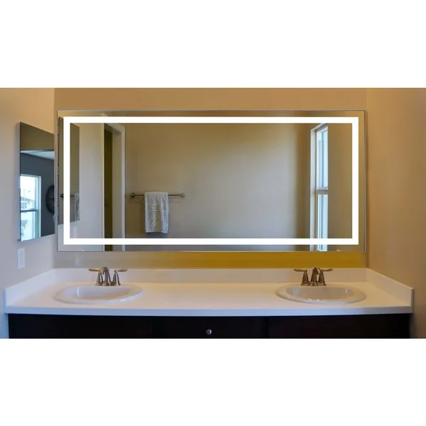Innoci-USA Electric LED Mirror with Steel Back Frame