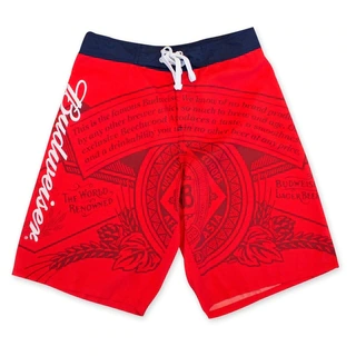 Budweiser Men's Red Board Shorts