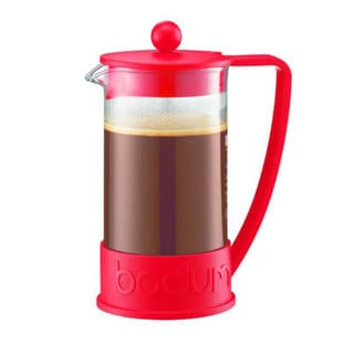Bodum 10938-294B Brazil French Press Red 34-ounce Coffee Maker