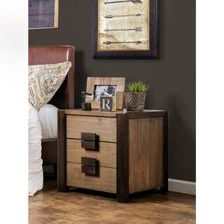 Furniture of America Shaylen Rustic Natural Tone 2-drawer Nightstand