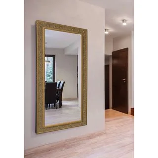 American Made Rayne Extra Large 41 x 80-inch Opulent Gold Vanity Mirror