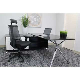Boss Contemporary Executive Chair with Optional Headrest
