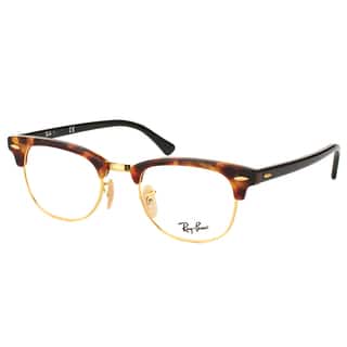 Ray-Ban Clubmaster RX 5154 5494 Brown Havana And Gold Clubmaster Plastic 49mm Eyeglasses