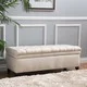 Hastings Tufted Fabric Storage Ottoman Bench by Christopher Knight Home - Thumbnail 9