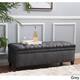 Hastings Tufted Fabric Storage Ottoman Bench by Christopher Knight Home - Thumbnail 2
