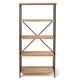 Perth 5-Shelf Industrial Bookcase by Christopher Knight Home - Thumbnail 1