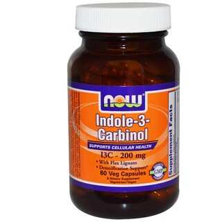 Now Foods Indole-3-Carbinol 200mg (60 Veggie Capsules)