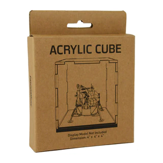 Metal Earth Acrylic Display Cube 4-inch x 4-inch x 4