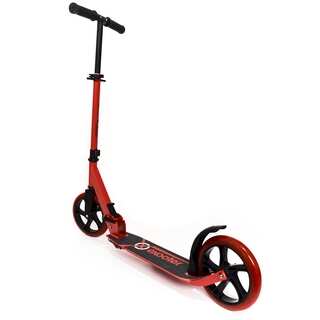 EXOOTER M1450BR Vibrant Red Teen Kick Scooter with 200mm Wheels