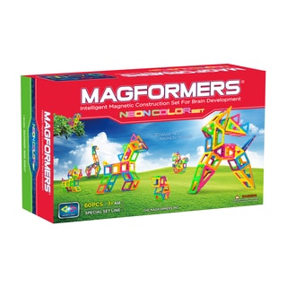 Magformers Neon Color 60-Piece Set