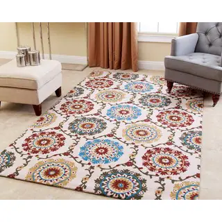 Abbyson Hand-tufted Willow New Zealand Wool Rug (3' x 5')