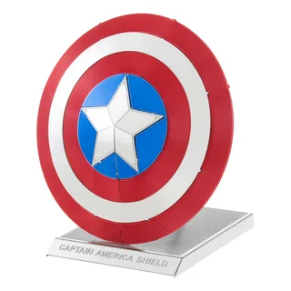 Metal Earth 3D Laser Cut Model Marvel Avengers Captain America's Shield