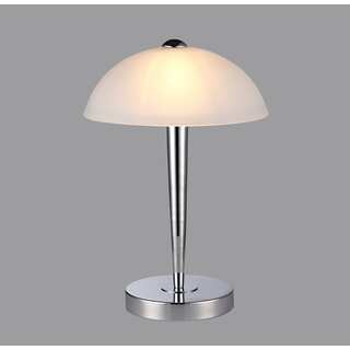 Quartilla 1-light White Glass 11-inch Table Lamp