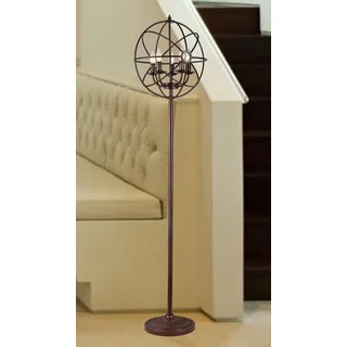 Maaja 5-light Spherical Metal 66-inch Antique Floor Lamp