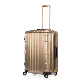 Lojel Kozmos Frame 26-inch Medium Gold Hardside Upright Spinner Suitcase