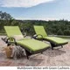 Toscana Outdoor Wicker Armed Chaise Lounge Chair with Cushion by Christopher Knight Home (Set of 2) - Thumbnail 8