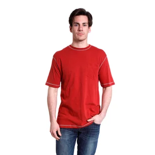 Stanley Men's Short Sleeve Slub Jersey Cotton Crew T-Shirt