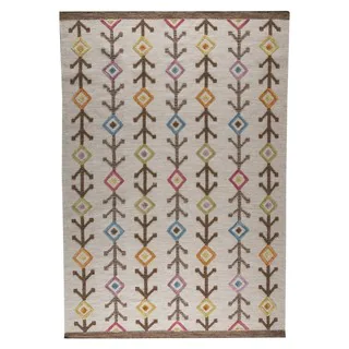 M.A.Trading Hand-woven Khema7 Multicolored Rug (4'6 x 6'6)