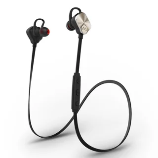 Mpow Magneto Wearable Bluetooth 4.1 Sports Headphones In-ear apt-X Stereo Headsets, Gold