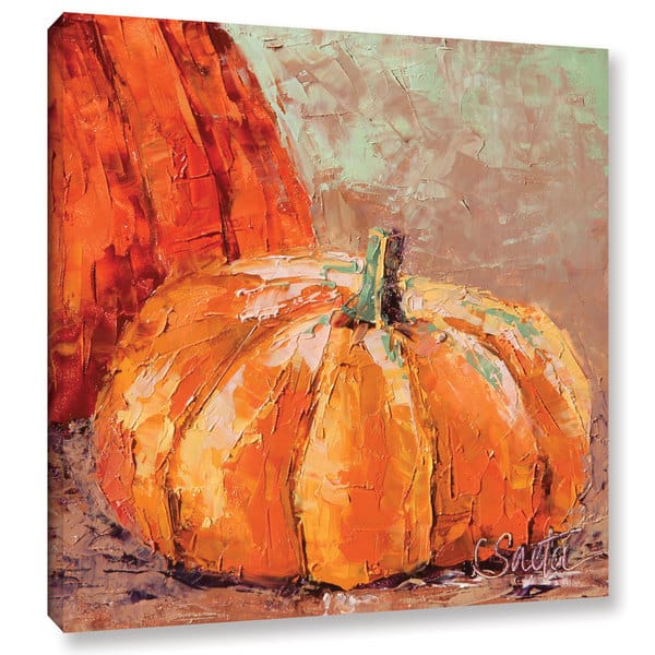 ArtWall Leslie Saeta's 'Fall Harvest' Gallery Wrapped Canvas