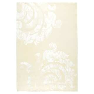 M.A.Trading Indian Hand-knotted Almeria White Rug (8'3 x 11'6)