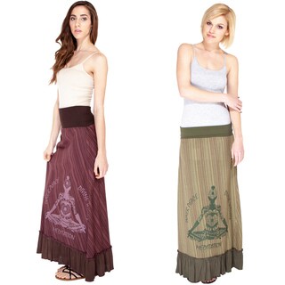 Bohemian Meditation Maxi Skirt (Nepal)