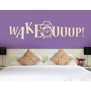 Wake Up! Wall Decal Vinyl Art Home Decor
