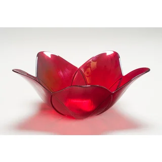 Poppy Red with Luster Bowl