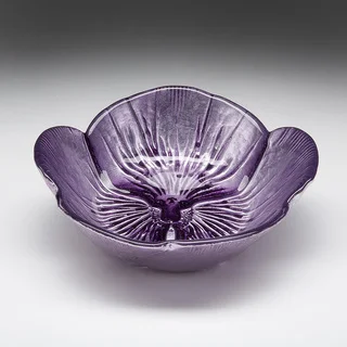 Pansy Two-tone Purple Bowl