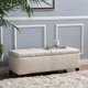 Alfred Fabric Small Storage Ottoman Bench by Christopher Knight Home - Thumbnail 1