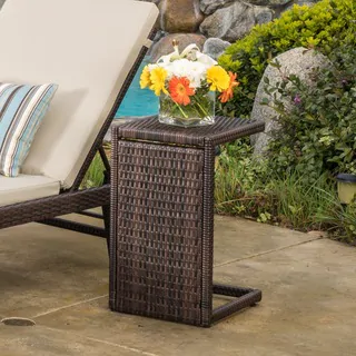 Bucharest Outdoor Side Table by Christopher Knight Home
